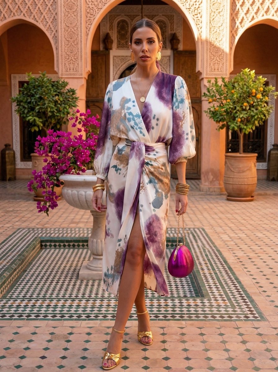 Mercedes | Robe de printemps sophistiquée