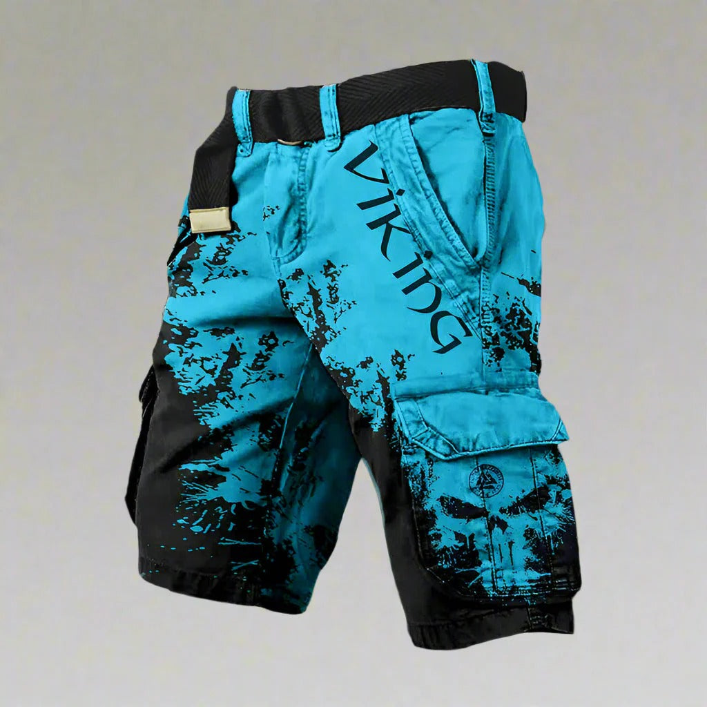 DAVID | Pantalones Cortos Cómodos Cargo de Estilo Vikingo