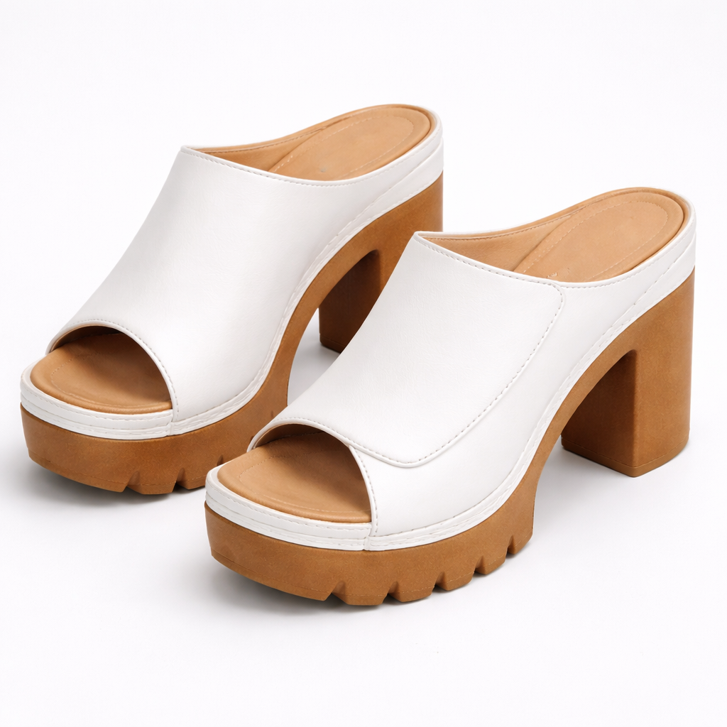 CAROLINA | Zapatos de Tacón Con Plataforma