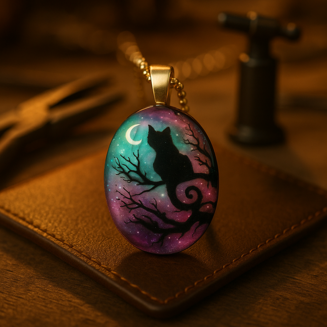 Collier de chat "La Nuit des Étoiles"