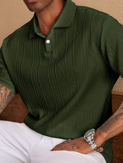 GIANNI | POLO CASUAL ÉTÉ AVEC BOUTONS