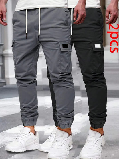 RICCARDO | JOGGERS CARGO LÉGERS AVEC POCHES