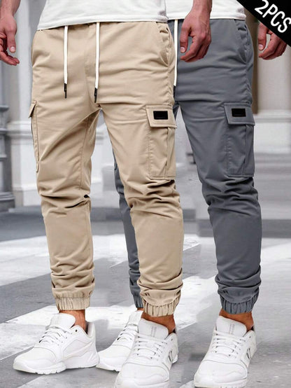 RICCARDO | JOGGERS CARGO LÉGERS AVEC POCHES