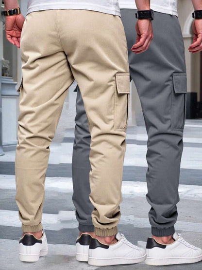 RICCARDO | JOGGERS CARGO LÉGERS AVEC POCHES