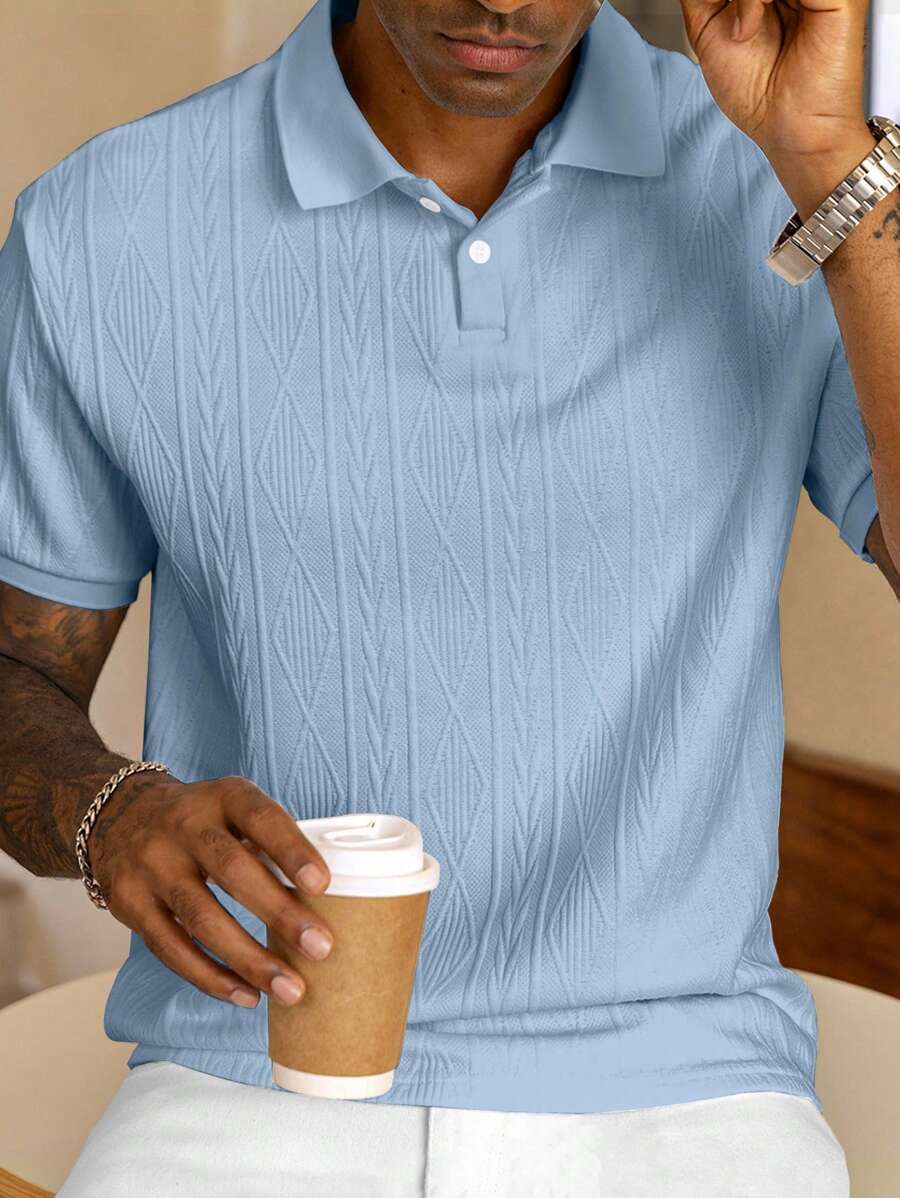 GIANNI | POLO CASUAL ÉTÉ AVEC BOUTONS