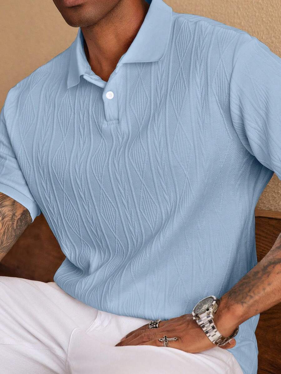 GIANNI | POLO CASUAL ÉTÉ AVEC BOUTONS