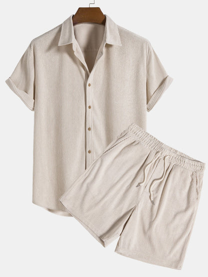 Luca | Ensemble en Lin pour Hommes Confortable