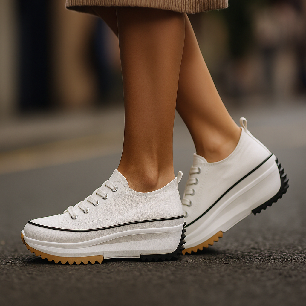 Arlina™ | Sneakers à Semelle Rehaussée