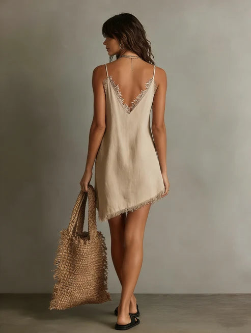 ELISABETTA | Robe mini en lin