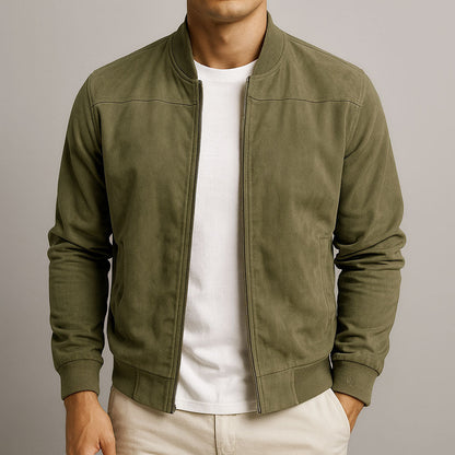Marceaux™ – Le Blouson en Suède Authentique pour Homme
