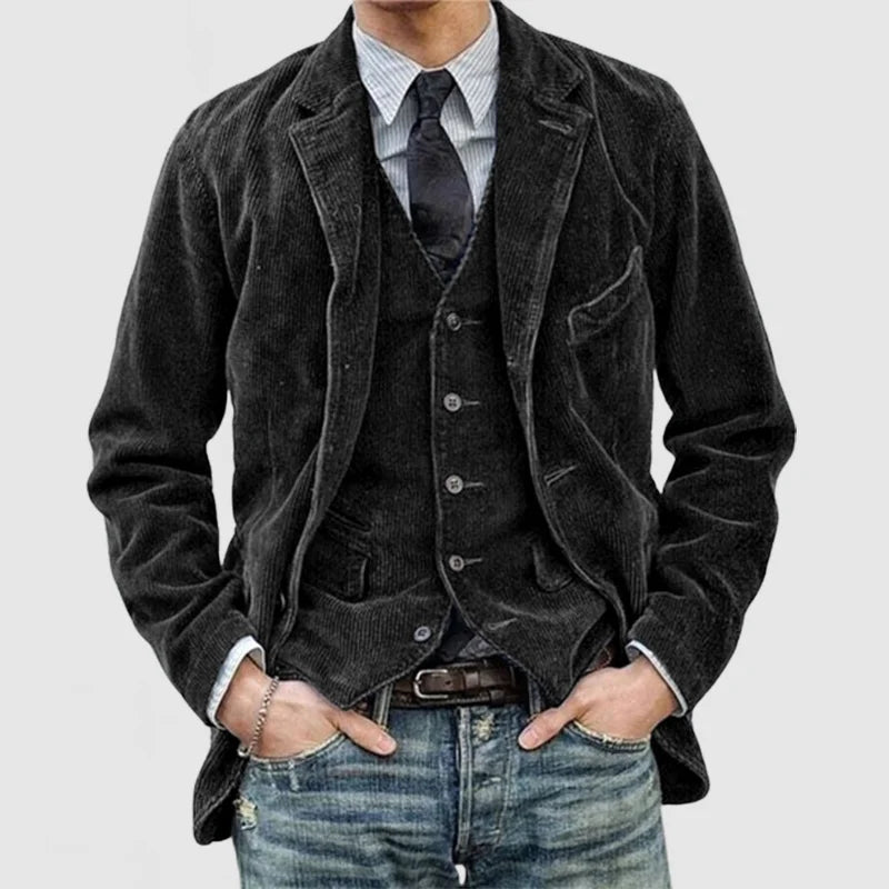 Thomas™ | Veste & Gilet Vintage Élégance Classique