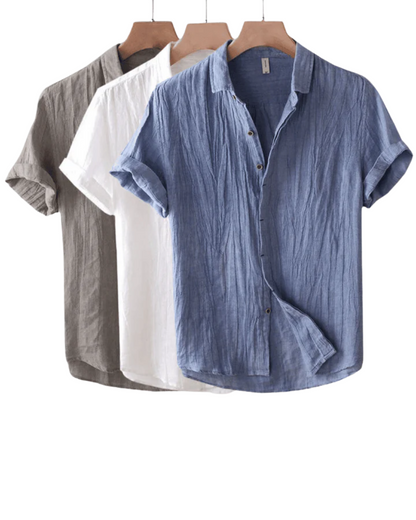 CHEMISE D'ÉTÉ EN LIN DE LUXERE