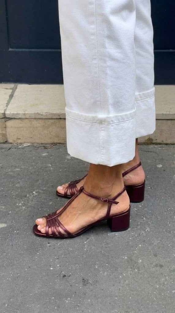 Allegra | Golden Sandals Everyday Elegance