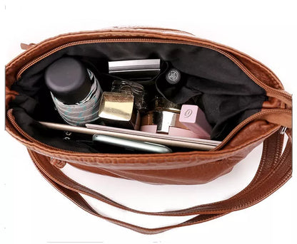 Sac à épaule en cuir Astrid™