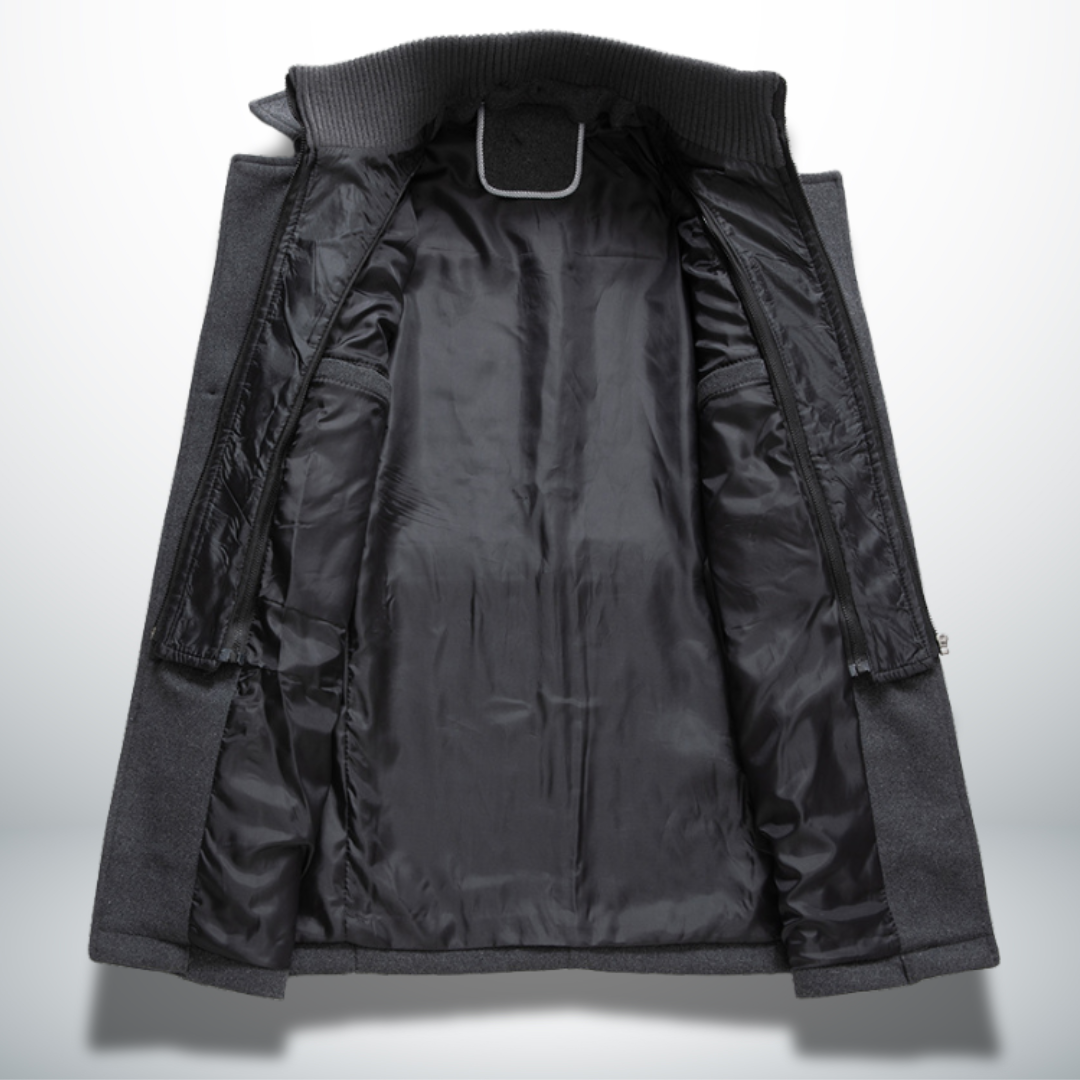 Laurentis™ – Le Manteau d’Hiver Élégant et Confortable pour Homme