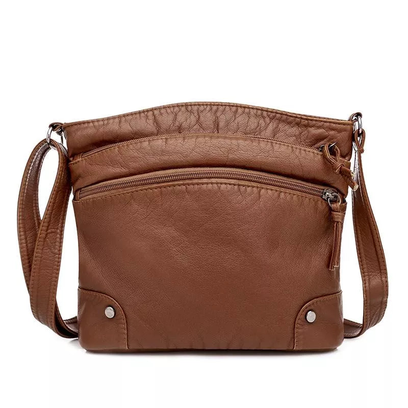 Sac à épaule en cuir Astrid™