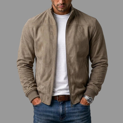Julien | Blouson bombardier en daim