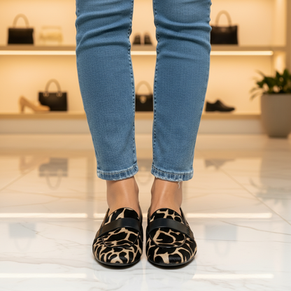 MAELYS™ | Mocassins Léopard