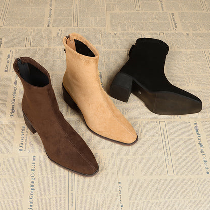 Giuliana™ | Botte en daim élégante