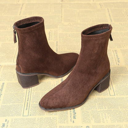 Giuliana™ | Botte en daim élégante