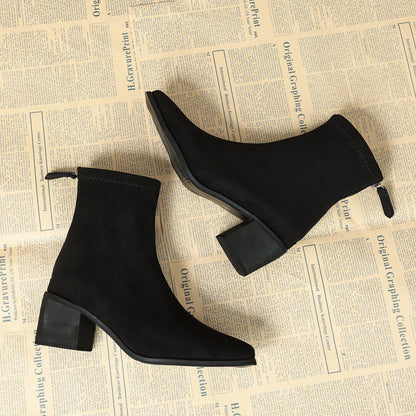 Giuliana™ | Botte en daim élégante