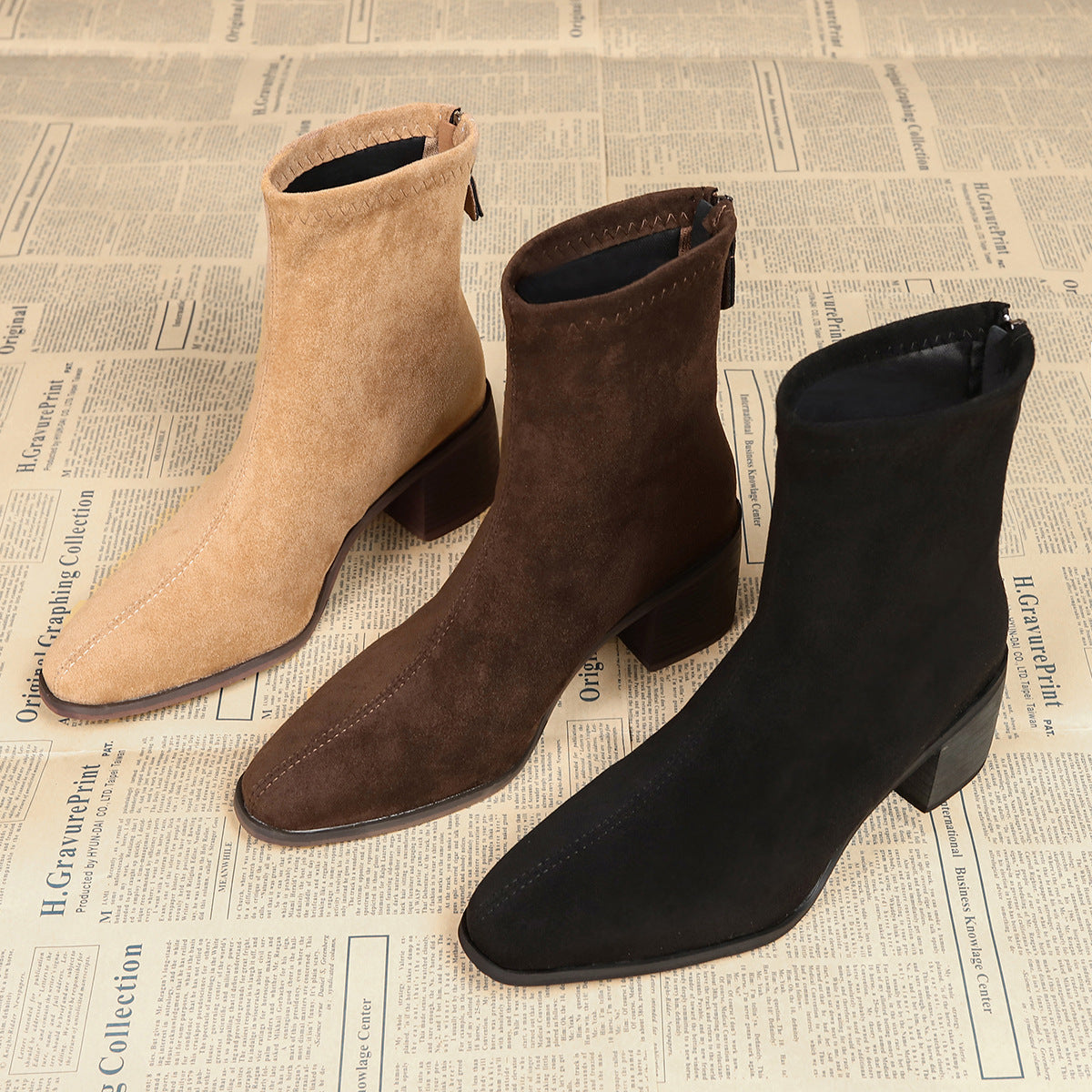 Giuliana™ | Botte en daim élégante
