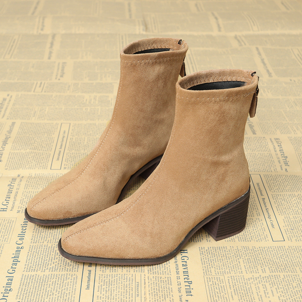 Giuliana™ | Botte en daim élégante