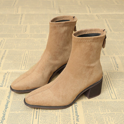 Giuliana™ | Botte en daim élégante