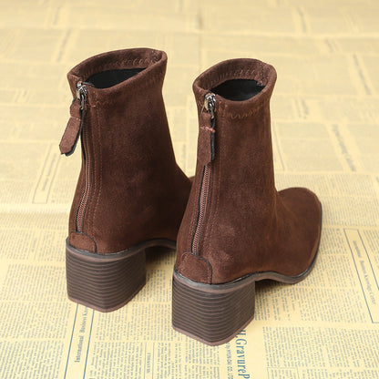 Giuliana™ | Botte en daim élégante