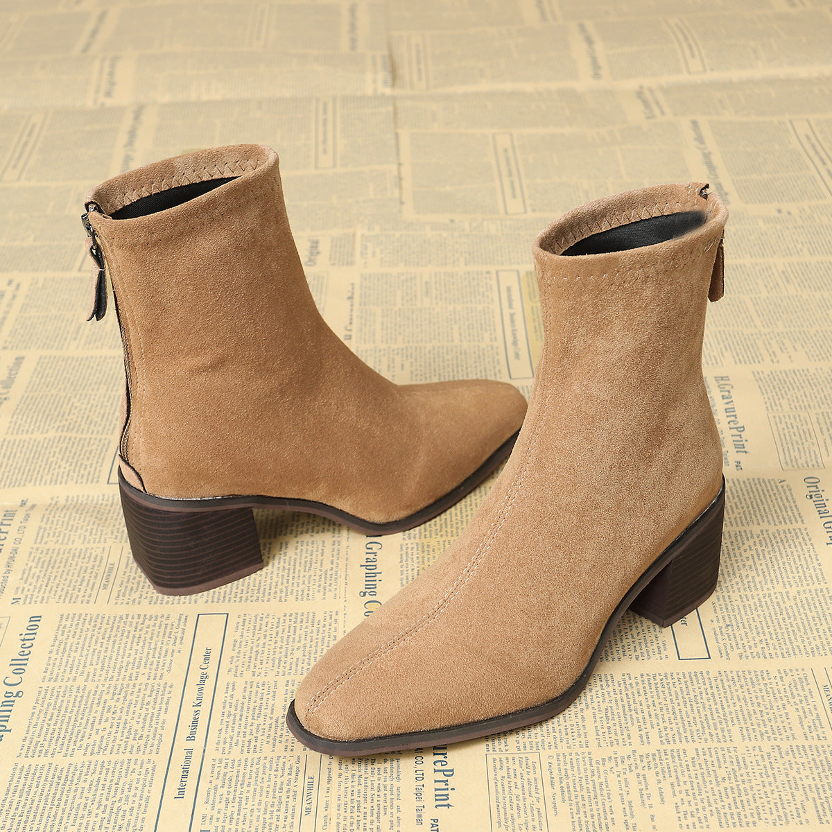 Giuliana™ | Botte en daim élégante
