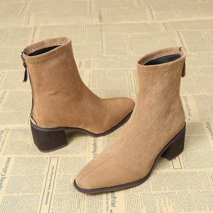 Giuliana™ | Botte en daim élégante