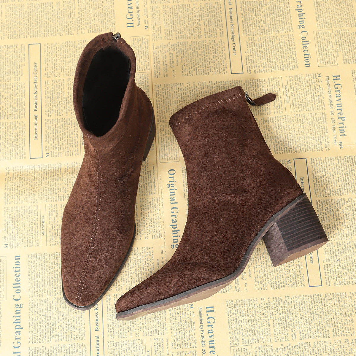 Giuliana™ | Botte en daim élégante