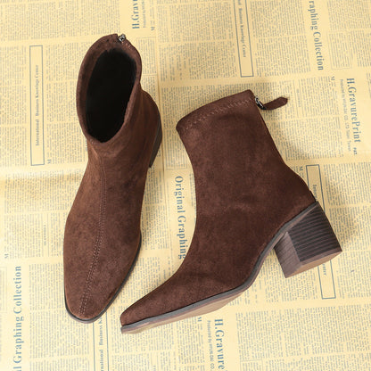 Giuliana™ | Botte en daim élégante