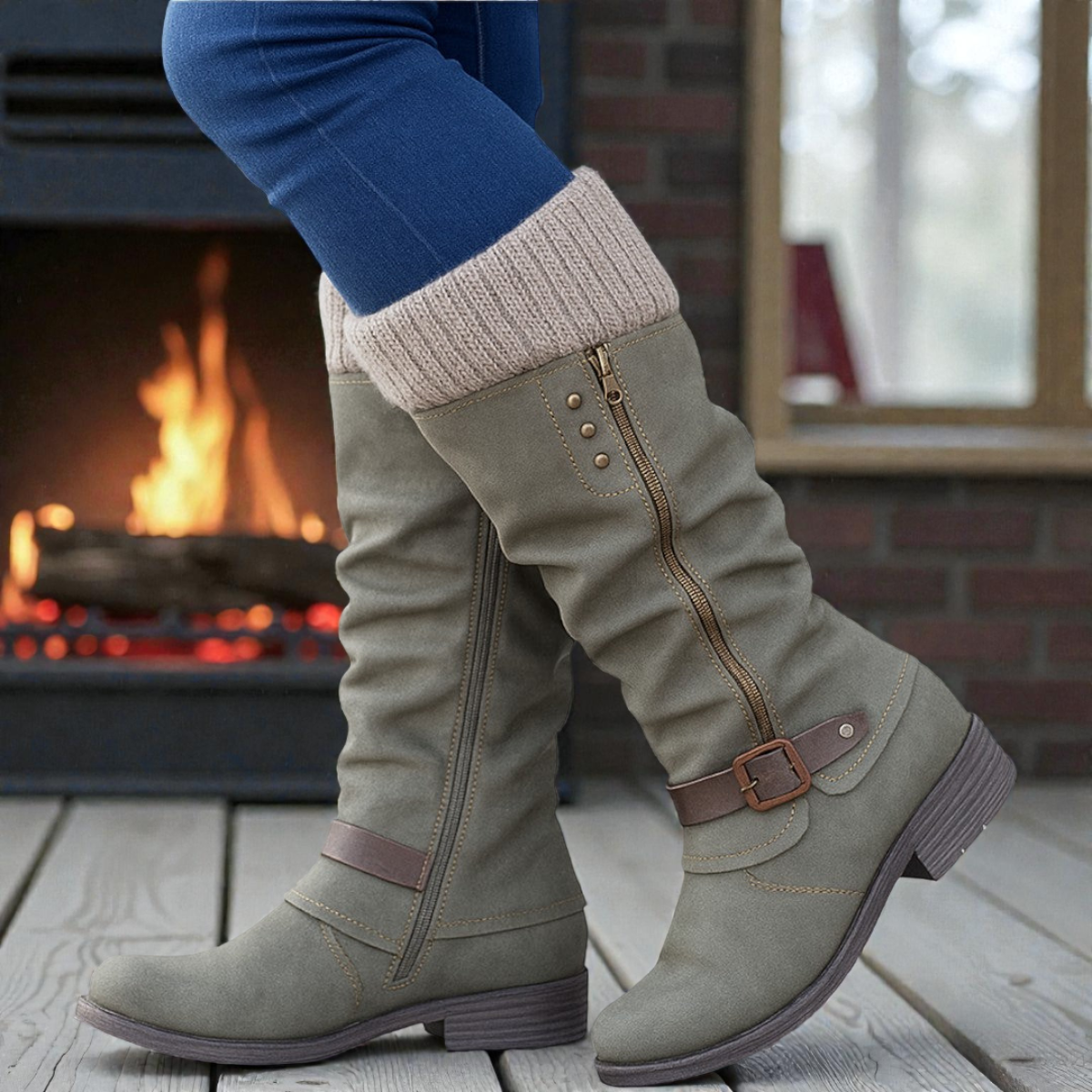 GLORIA™ | Bottes à Chaussettes Intégrées