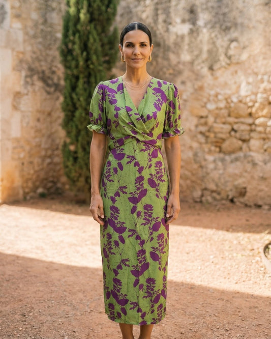 Andrea | Robe imprimée de printemps