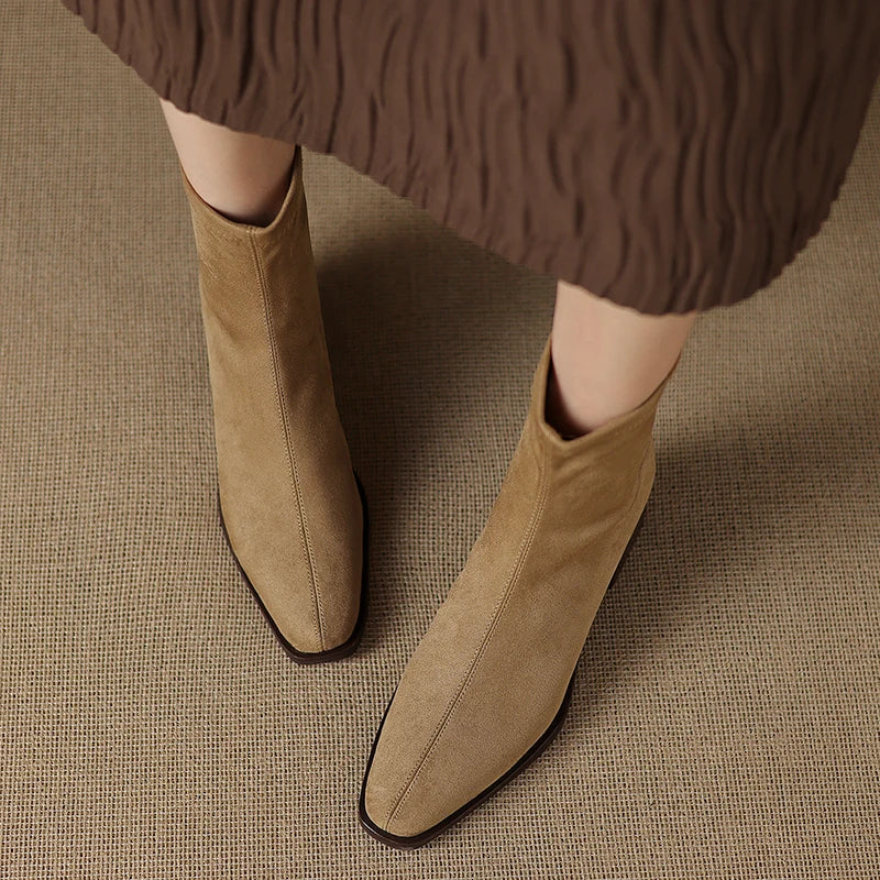 Giuliana™ | Botte en daim élégante