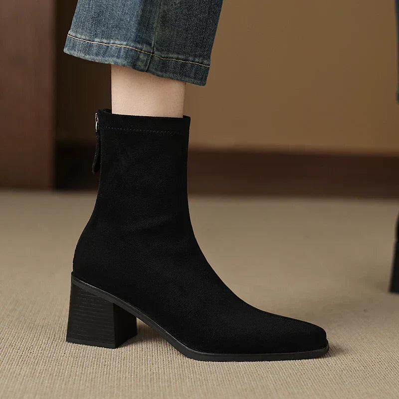 Giuliana™ | Botte en daim élégante