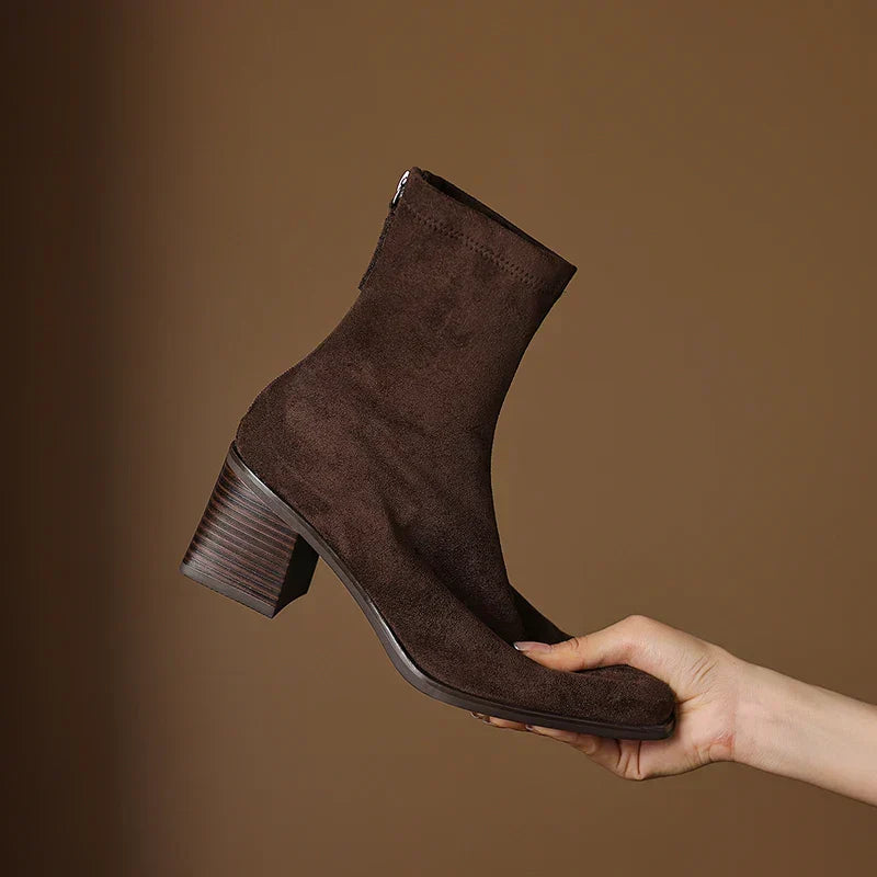 Giuliana™ | Botte en daim élégante