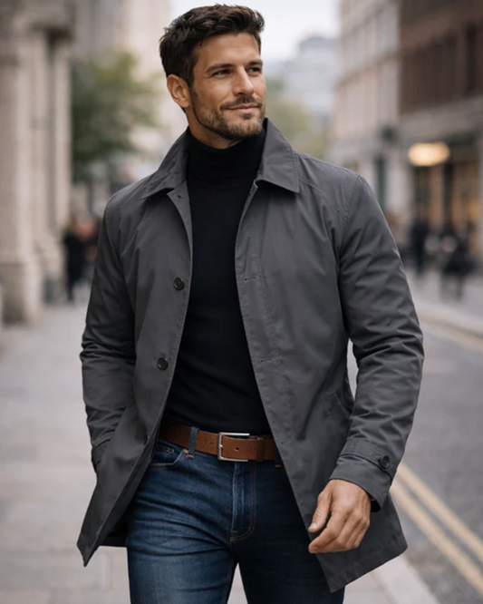 HUGO | Elegante Abrigo de Hombre
