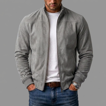 Julien | Blouson bombardier en daim