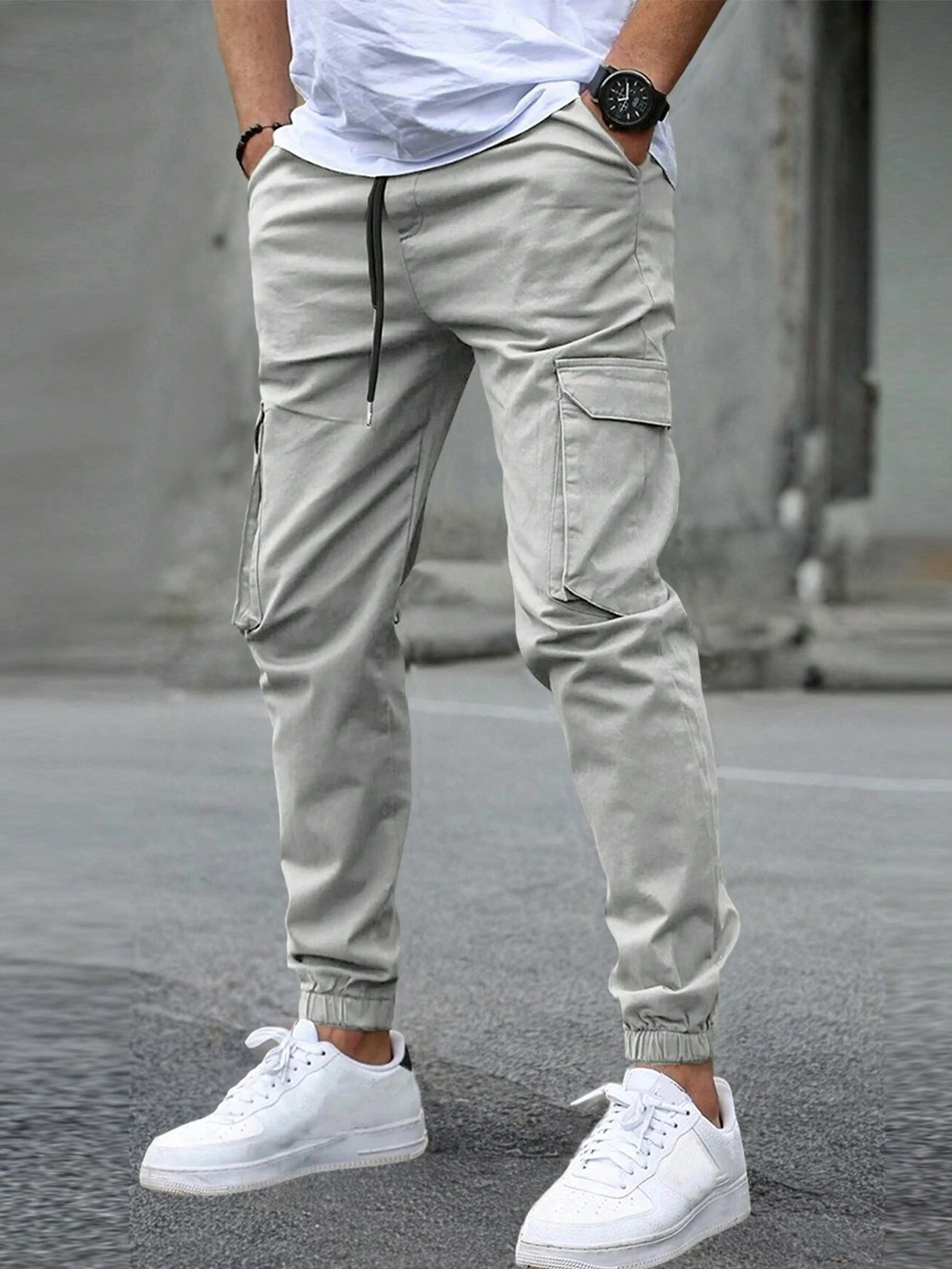 DAVIDE | PANTALONS CARGO JOGGER POUR HOMME