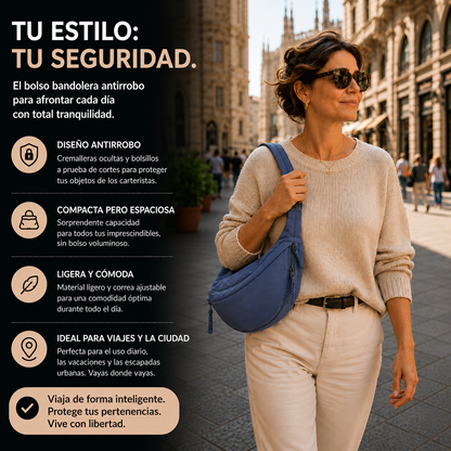 GISELA | Bolso de Hombro Azul