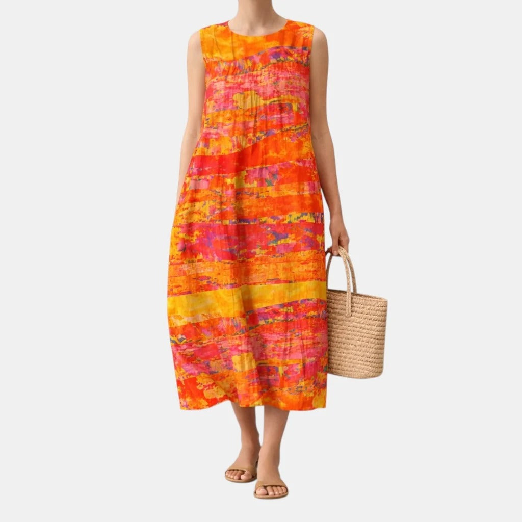 LAURA | Vestido midi para el dia a dia