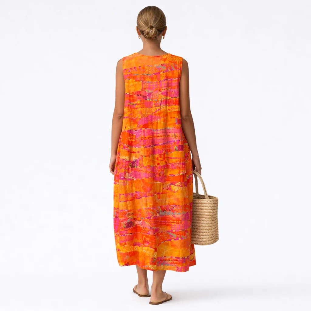 LAURA | Vestido midi para el dia a dia