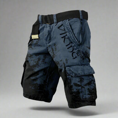 DAVID | Pantalones Cortos Cómodos Cargo de Estilo Vikingo