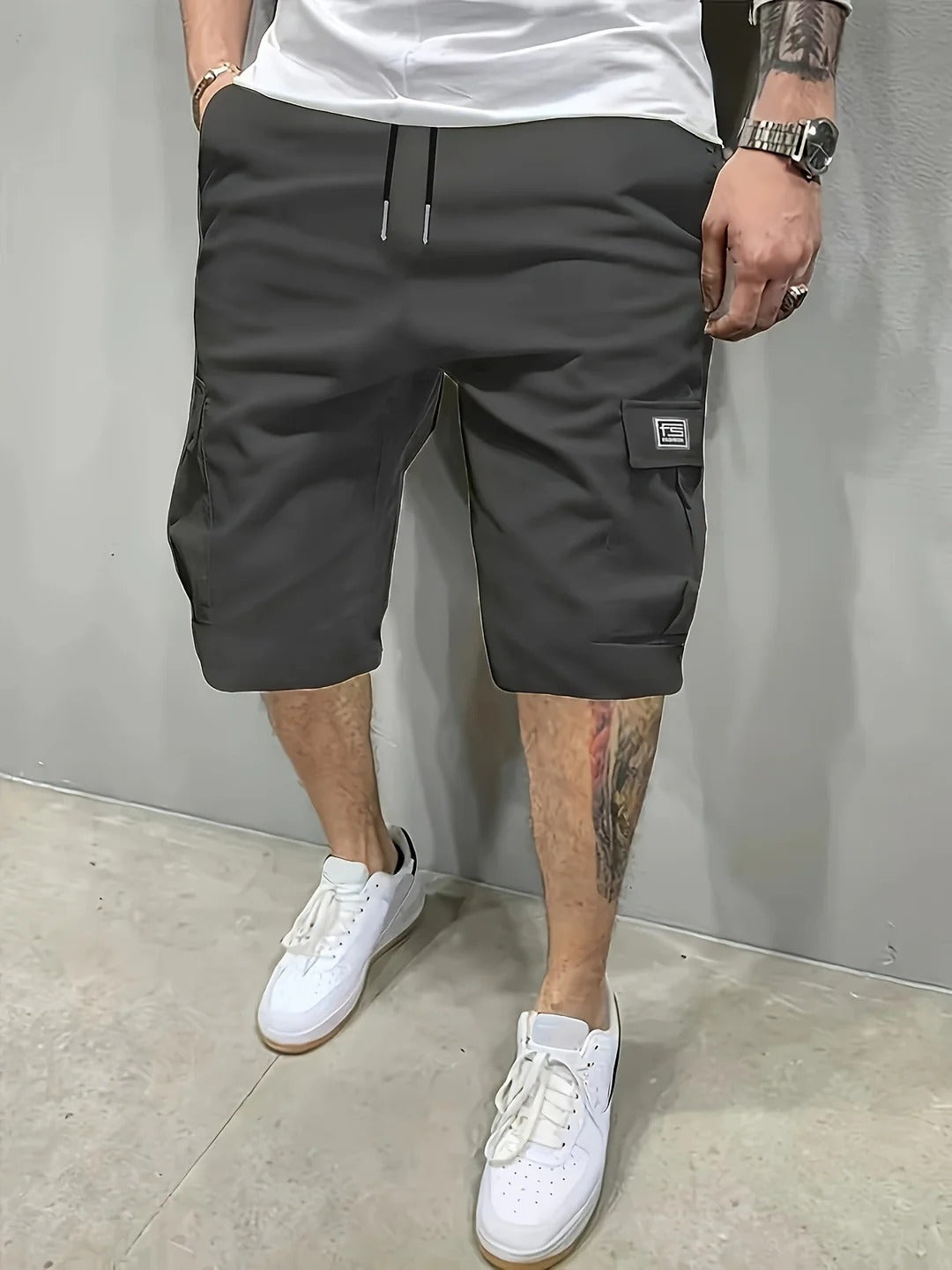 LUIS | Pantalones cortos cargo para hombre