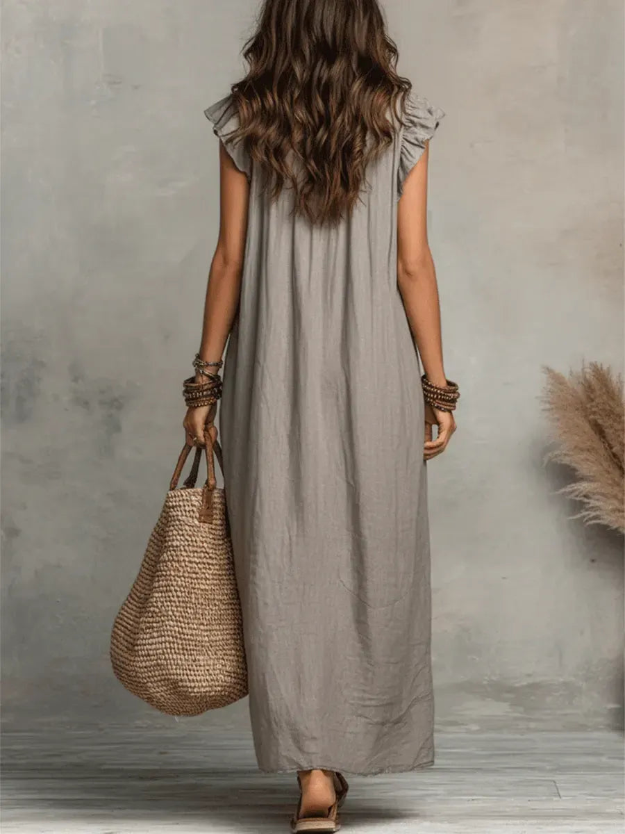 ALEXANDRA | Vestido Largo de Estilo Bohemio