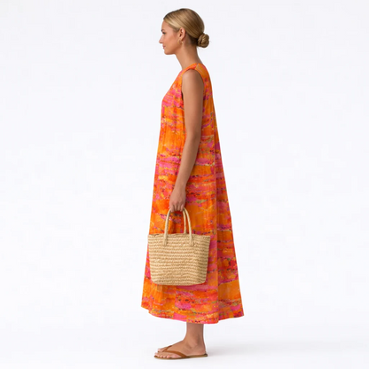 LAURA | Vestido midi para el dia a dia