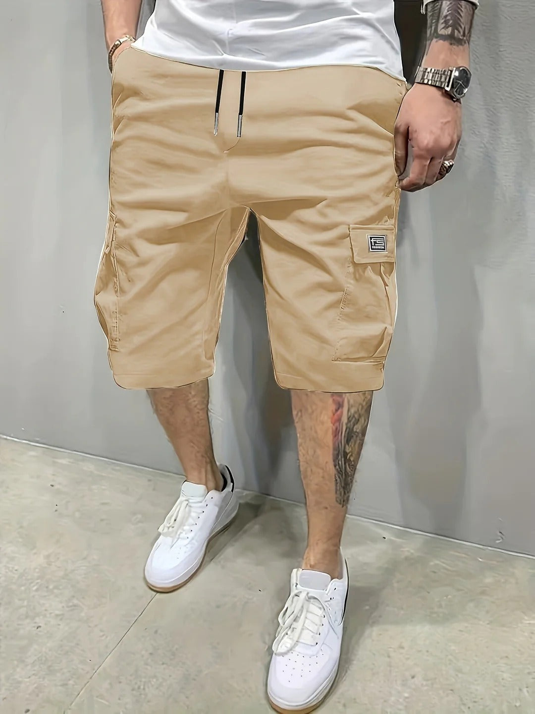 LUIS | Pantalones cortos cargo para hombre