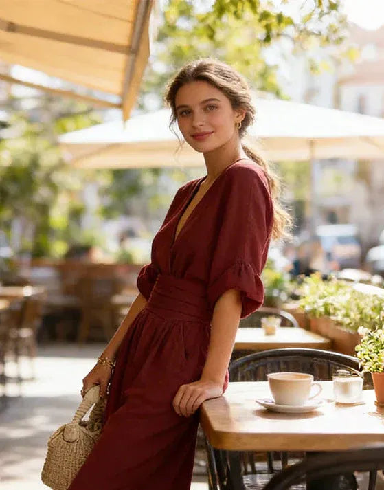 VALERIA | Mono Elegante y de Corte Fluido